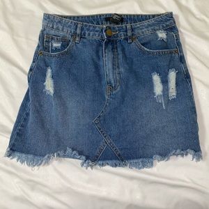 Jean skirt